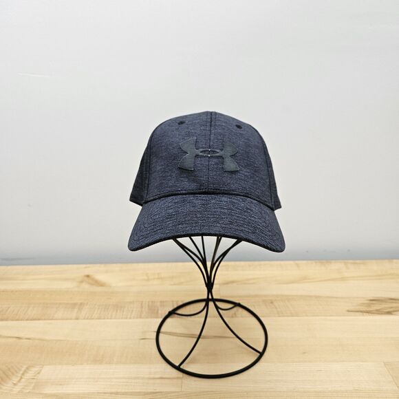 Under Armour UA Pro Fit Black Stretch Hat Cap L XL Athletic Golf Vented Running - Picture 2 of 6